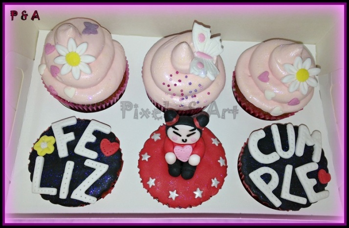 Cupcakes Cumple de Vane!